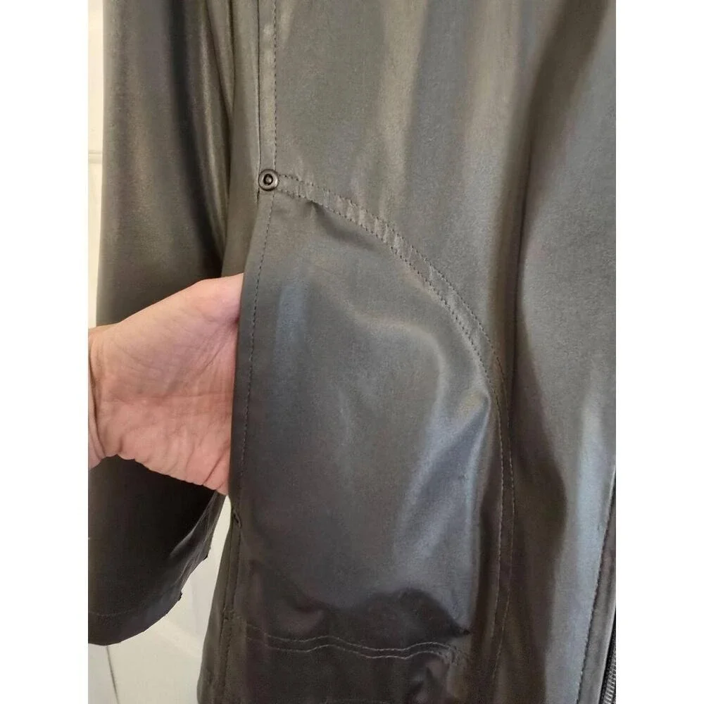 Utex Design Mens Hooded Jacket Zipper Front Drawstring‎ Medium